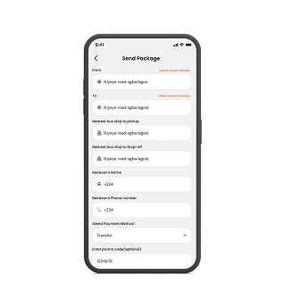 Create Your Delivery Request